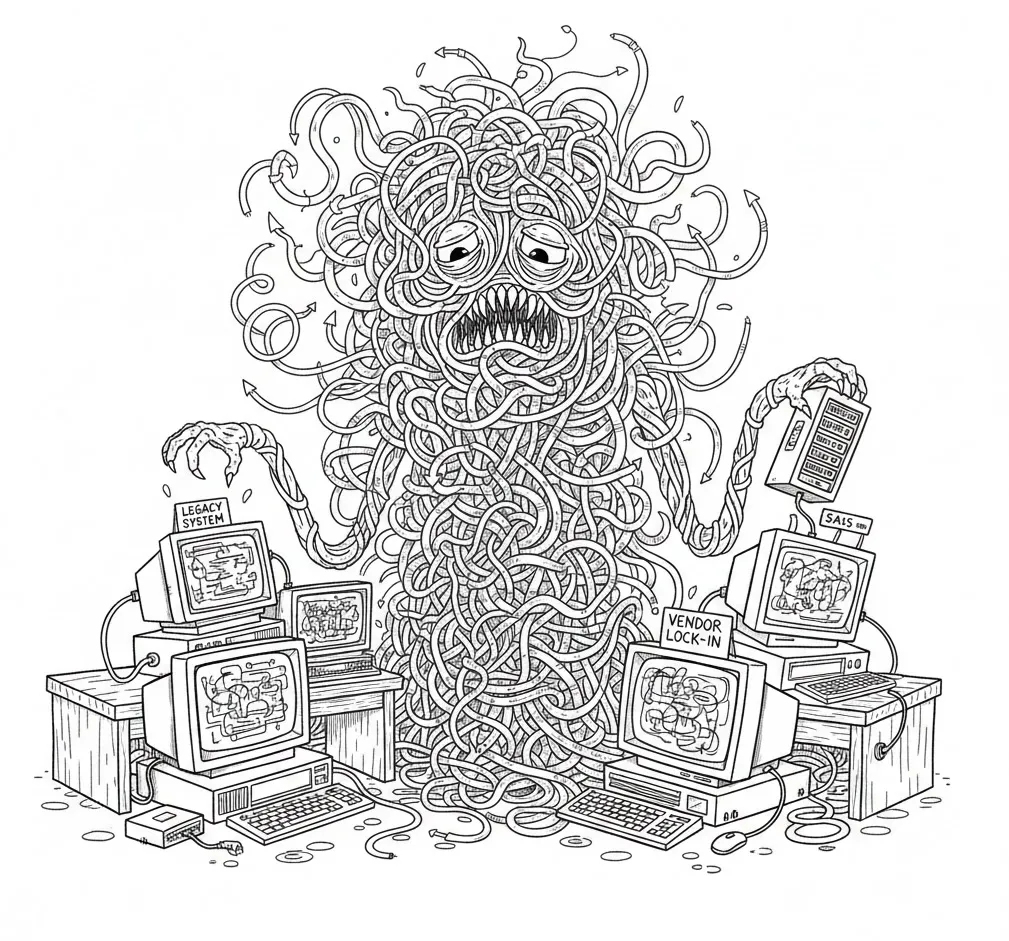 Spaghetti Code Monster